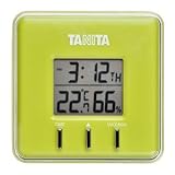 TANITA デジタル温湿度計 グリーン TT550-GR