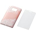 ELECOM SoftBank 003P  シェルカバー (保護フィルム付) for girl ライトピンク PS-PA03PVGPNL