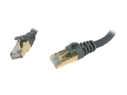 Rosewill 3-Feet Cat 7 Color Shielded Twisted Pair (S/STP) Networking Cable - Grey (RCW-3-CAT7-GE)