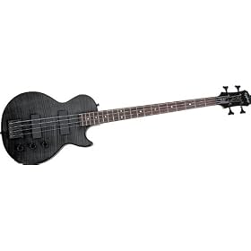Epiphone Limited Edition Les Paul Special Bass Guitar, Transparent Black
