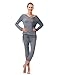 Raikou Women's Knitted Bamboo Jersey Leisure Pyjama Set 722566