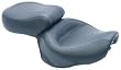 Mustang Wide Touring Seat - Vintage / Front Width 17in. / Rear Width 12.5in. 76521