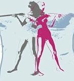 JUNIORS Cool Style - Chick W/ Guns Tissue Tee