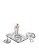 STUDIO SILVERSMITHS 4 Piece Crystal Vanity Set