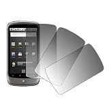 3 Pack of Premium Crystal Clear Screen Protectors for HTC Nexus One [Accessory Export Packaging]