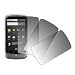 3 Pack of Premium Crystal Clear Screen Protectors for HTC Nexus One [Accessory Export Packaging]