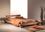 Cali Doppelbett/Massivholzbett Akazie massiv, 180 x 200