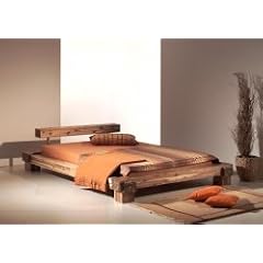 Cali Doppelbett/Massivholzbett Akazie massiv, 180 x 200