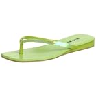 Miss Me Women's Sparkle Raven Flip Flop