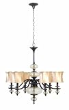 World Imports 8546-56 Chambord Collection 6-Light Chandelier, Weathered Copper