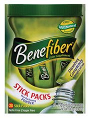 Benefiber Fiber Supplement, Stick Packs, Taste Free, Sugar Free, 28 ct.