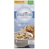 Better Oats mmmMuffins Old Fashion Instant Oatmeal, Blueberry Flavor, 5 Pouches per 7.55-oz. Box (Pack of 3 Boxes)