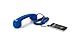 Echo Logico Retro Handset - Soft Touch - Wired Headsets - Retail Packaging - Royal (ELO - ROL - ST)