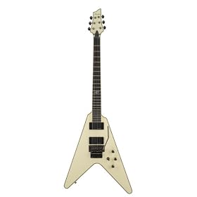 Schecter V-1 FR  ATX Aged White