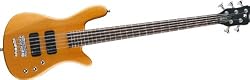 Warwick Streamer Rockbass Standard 5-String Electric Bass Guitar Honey Violin