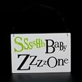 The Bright Side Sign - Sssshh Baby Zone