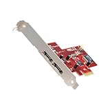 Rosewill RC-219 Silicon Image PCI Express eSata x2 NCQ non-RAID SATA II Controller Card