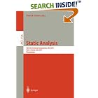 Click here to buy Static Analysis: Third International Symposium, SAS '96, Aachen,... by  Radhia Cousot and David A. Schmidt.