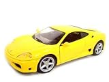 Hotwheels (Mattel) - Ferrari 360 Modena {Jaune} - 1/18