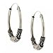 New Sterling Silver 925 Hoop Earrings Antique Design