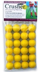 Heater Crusher Yellow Mini Pitching Machine Lite-Balls