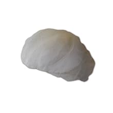 Keystone 2020WH White Adjustable Cap Co Lightweight Nylon Mesh Disposable Hairnet, 20" Diameter (Case of 1000)