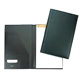 Black Budd Leather Legal Size Pad Cover