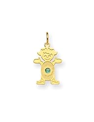14K Girl 2.5mm Synthetic May