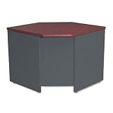 38000 Series 36' Corner Unit, Mahogany Top/Charcoal Base (HON38928NS)