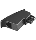 Telefon TAE Adapter Stecker F > RJ11 (6P4C) Kupplung