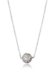 Sethi Couture "Beads Of Paradise" White Diamond 6mm Ball Necklace