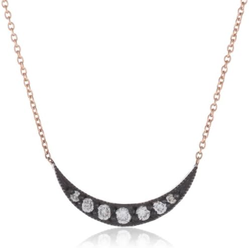 Kismet by Milka Crescent Necklace, 16.9"