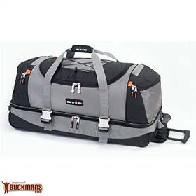 Otis 22 Wheeling Carry-On Duffel Bag, Silver/Black
