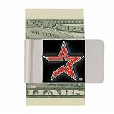 MLB Houston Astros Steel Money Clip