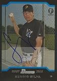 Sergio Silva, Pittsburgh Pirates Autographed Card