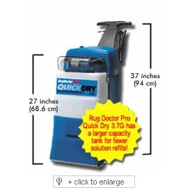 Rug Doctor® Wide Track Quick Dry Carpet Cleaner