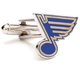 St. Louis Blues Cufflinks - NHL Hockey Sports Themed Formal Wear