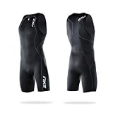 2xu Comp Mens Trisuit With Front Zip Black L