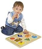 Large Shapes Jumbo Knob Puzzle - (Child)