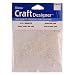 Glass Rocaille Seed Beads, Crystal, 8 grams