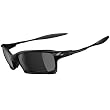 Oakley X-Squared Men's Polarized Active Casual Sunglasses - Polished Carbon/Black Iridium