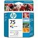 75 TRI-COLOR INKJET PRINT CARTRIDGE (YIELD: 170 COLOR PAPERS)
