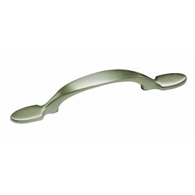 Amerock BP1908-G10 Metal Finishes Pull with 3-Inch Centers, Satin Nickel