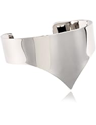 Giuseppe Zanotti Silver Finish Cuff Bracelet