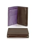 Luana Tadla - Dark Brown Patent Eco-Leather Wallet