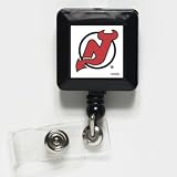 New Jersey Devils Retractable Badge Holder Keychain