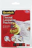 MMMTP590220 - Laminating Pouch, Index Card, 3-1/2x5-1/2, 20/PK, CL