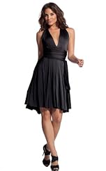 Plus Size Jersey/Polyester/Satin/Spandex Wrap Evening Dress/Bridesmaid Dress 