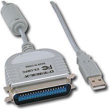 Dynex USB and Parallel Converter Cable DX-UBPC