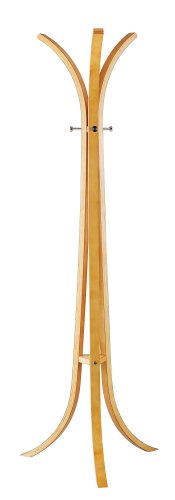 Adesso Contour Coat Rack - Natural Image Adesso Contour Coat Rack - Natural